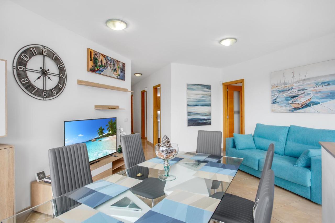 Appartement Ocean Blue, Next To The Ocean, Fast Wi-Fi à Los Abrigos Extérieur photo