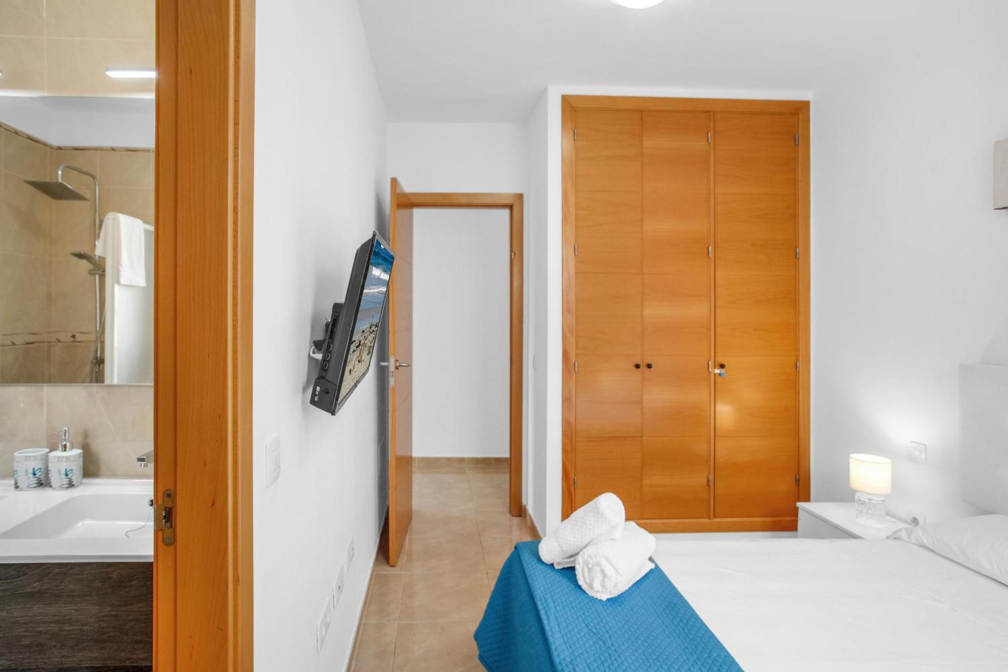 Appartement Ocean Blue, Next To The Ocean, Fast Wi-Fi à Los Abrigos Extérieur photo